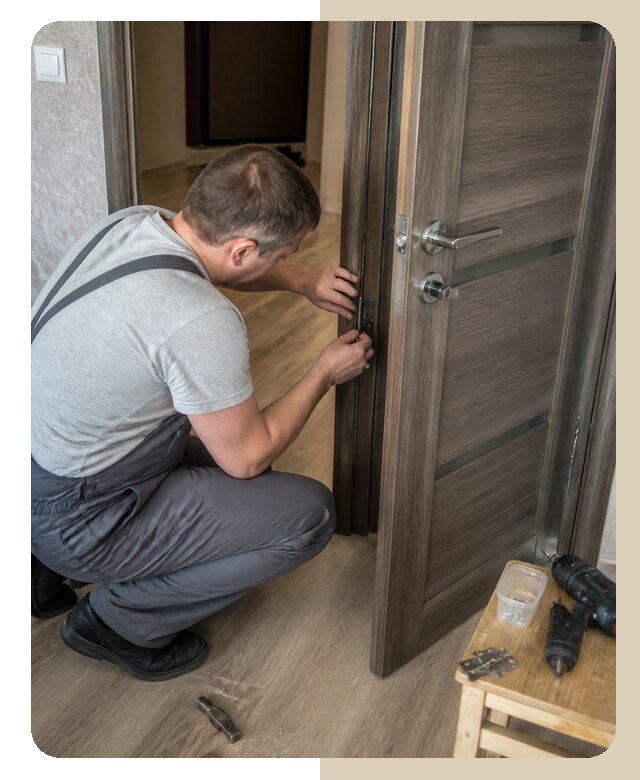 Замена дверных петель в Полевской по цене от 2566 р. | ДвериЛегко-Плв